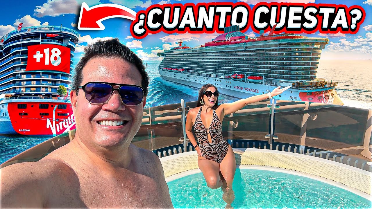 Así es Un Crucero SOLO PARA ADULTOS ¿Qué Sucede a Bordo? Virgin Voyages | Zorito y Doug