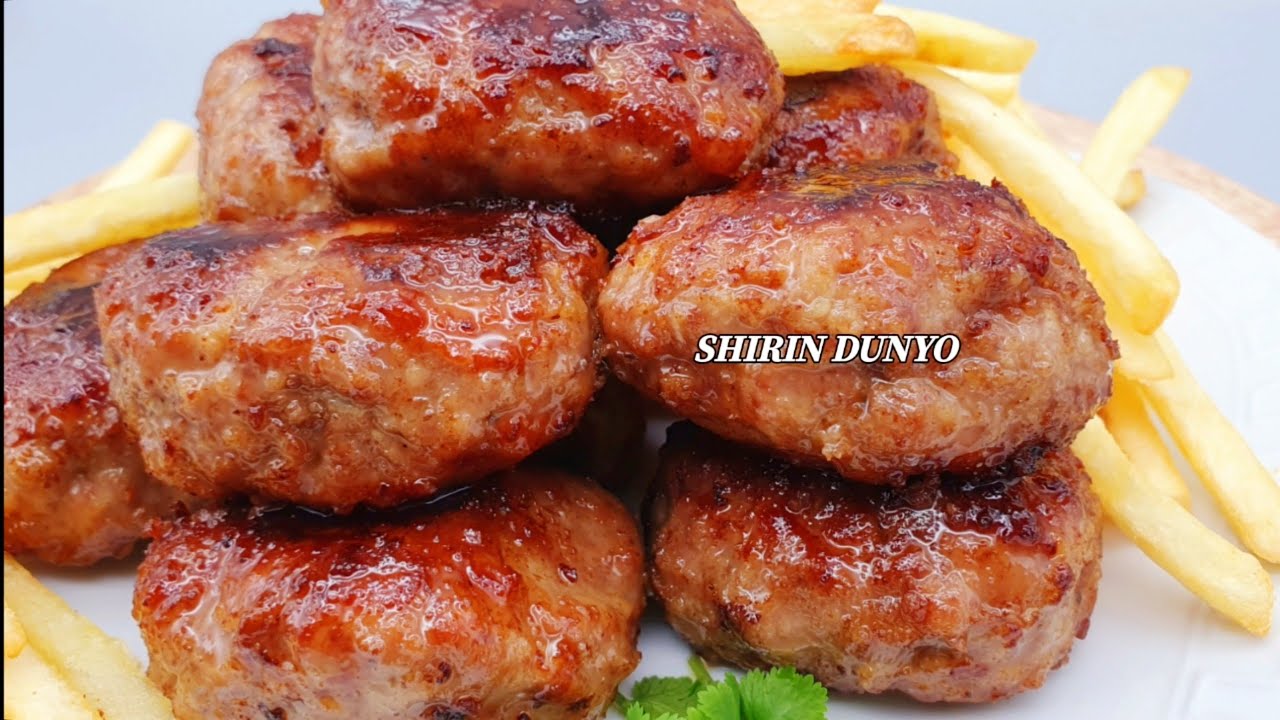 ENDI FAQAT SHU USULDA TAYYORLAYSIZ😍15 Minutda Kamharj va Mazali KOTLET. Сочные и Нежные КОТЛЕТЫ