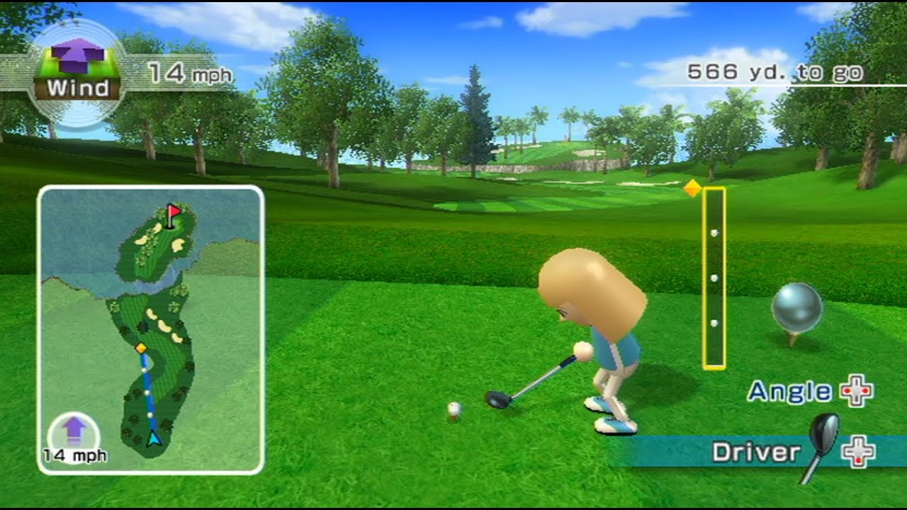 Wii Sports Resort Golf: 18 Holes (-23)
