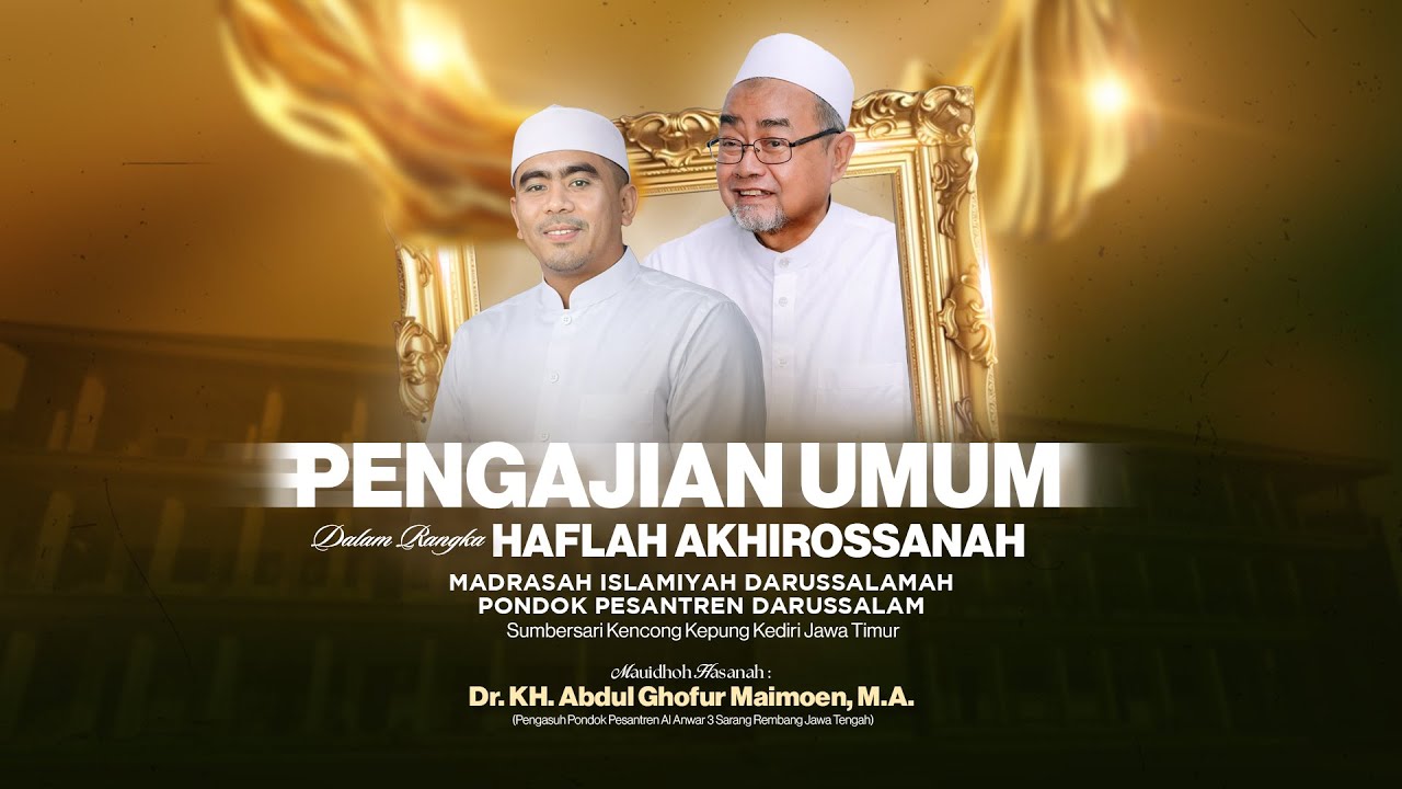 [LIVE] HAFLAH AKHIROSSANAH KE 78 PONDOK SUMBERSARI I 28 JANUARI 2026
