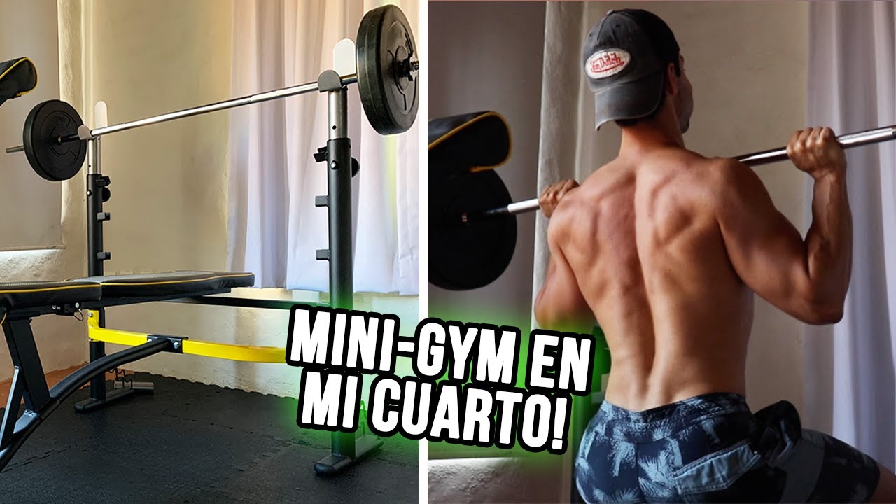TRANSFORMO MI CUARTO EN UN MINI GYM!