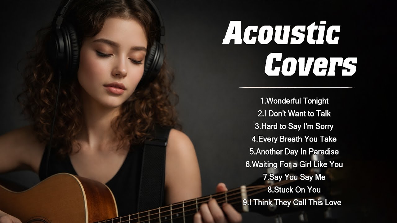 70s 80s 90s Acoustic Covers – Girl Vocal | Wonderful Tonight, Hard to Say I’m Sorry & More