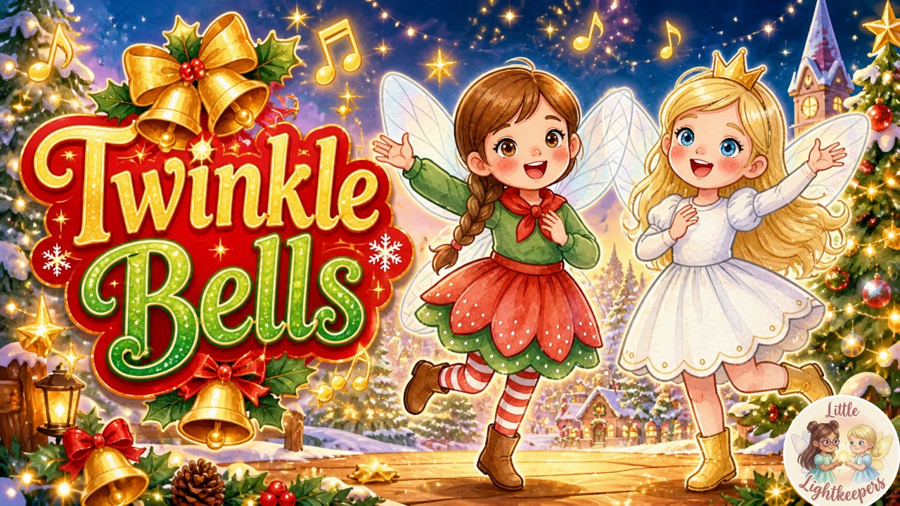 🎅 Twinkle Bells – A NEW Christmas Song for Kids! | The Little Lightkeepers & Santa