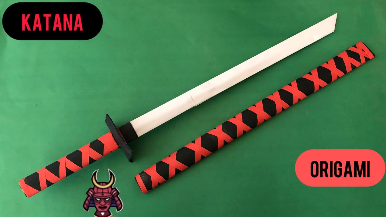 ORIGAMI KATANA – JAPANESE SAMURAI PAPER SWORD TUTORIAL