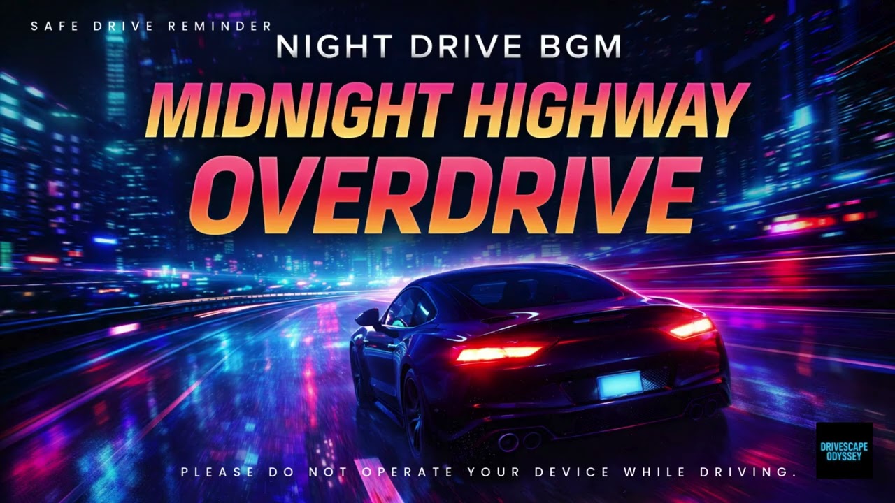 Night Drive BGM｜Midnight Highway OverdriveRock &times; Trance for Late-Night Driving