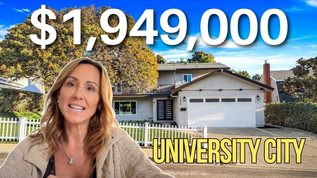 San Diego Property Tours | $1.9M Remodeled 6-Bedroom Home for in University City