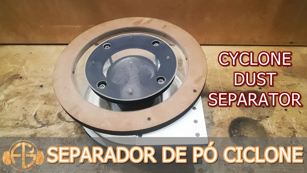 CONSTRUINDO O SEPARADOR DE PÓ CICLONE - Building a dust separator #3
