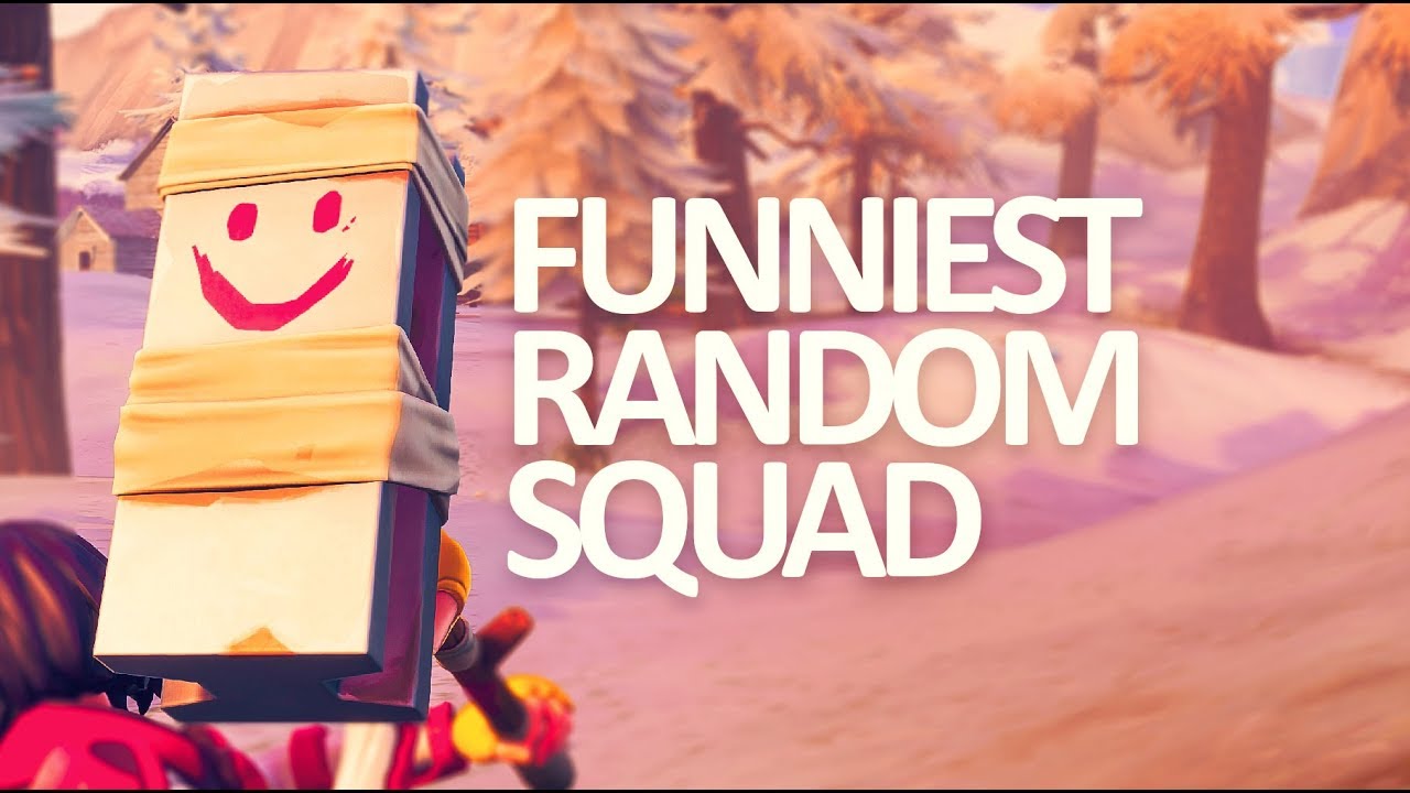 *FUNNIEST RANDOM SQUAD* I have EVER played!