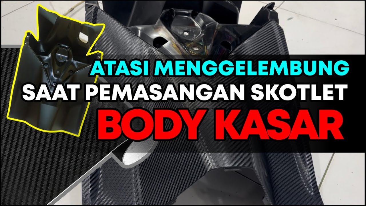 PASANG SKOTLET DI DASHBOARD BODY KASAR VARIO