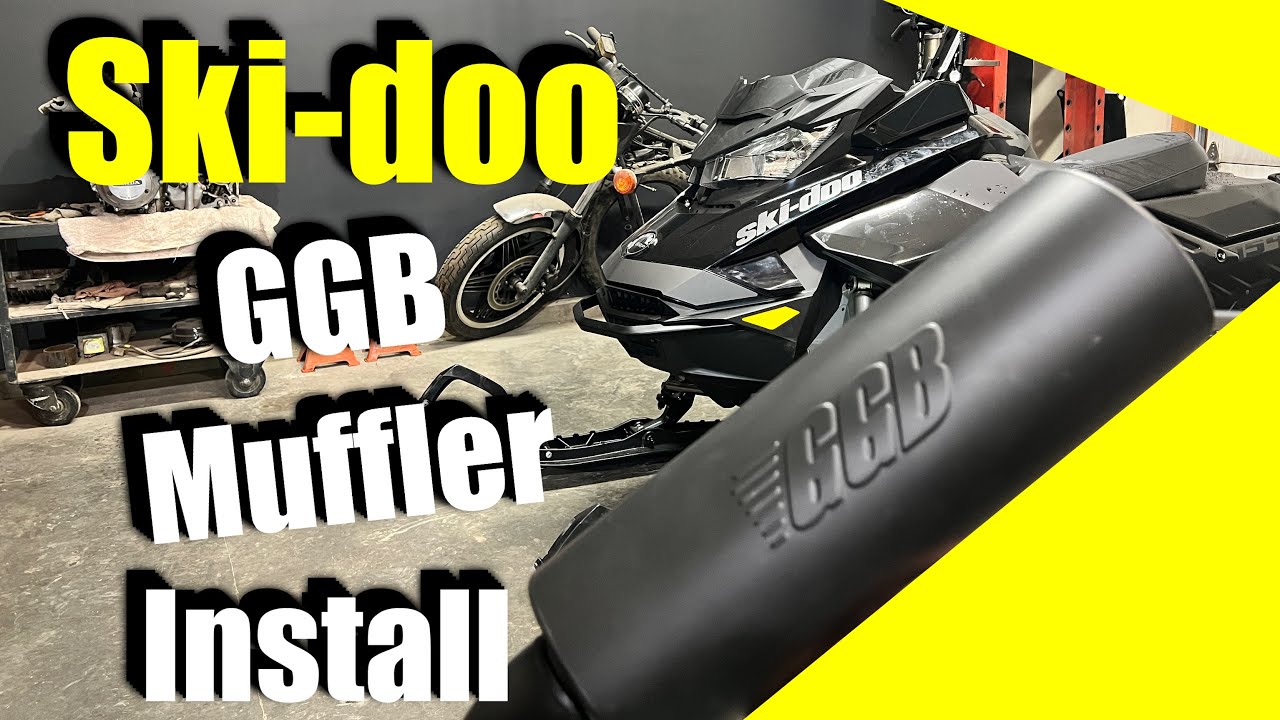 Установка выхлопной системы Ski-doo SUMMIT EDGE GGB