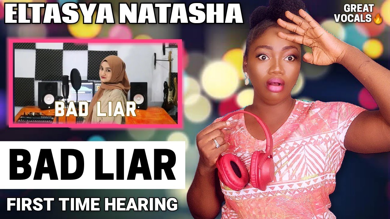 Eltasya Natasha - Bad Liar by Imagine Dragons (Cover) REACTION!!!😱 | SINGER REACTS | 🇮🇩INDONESIA 💝🔥🔥