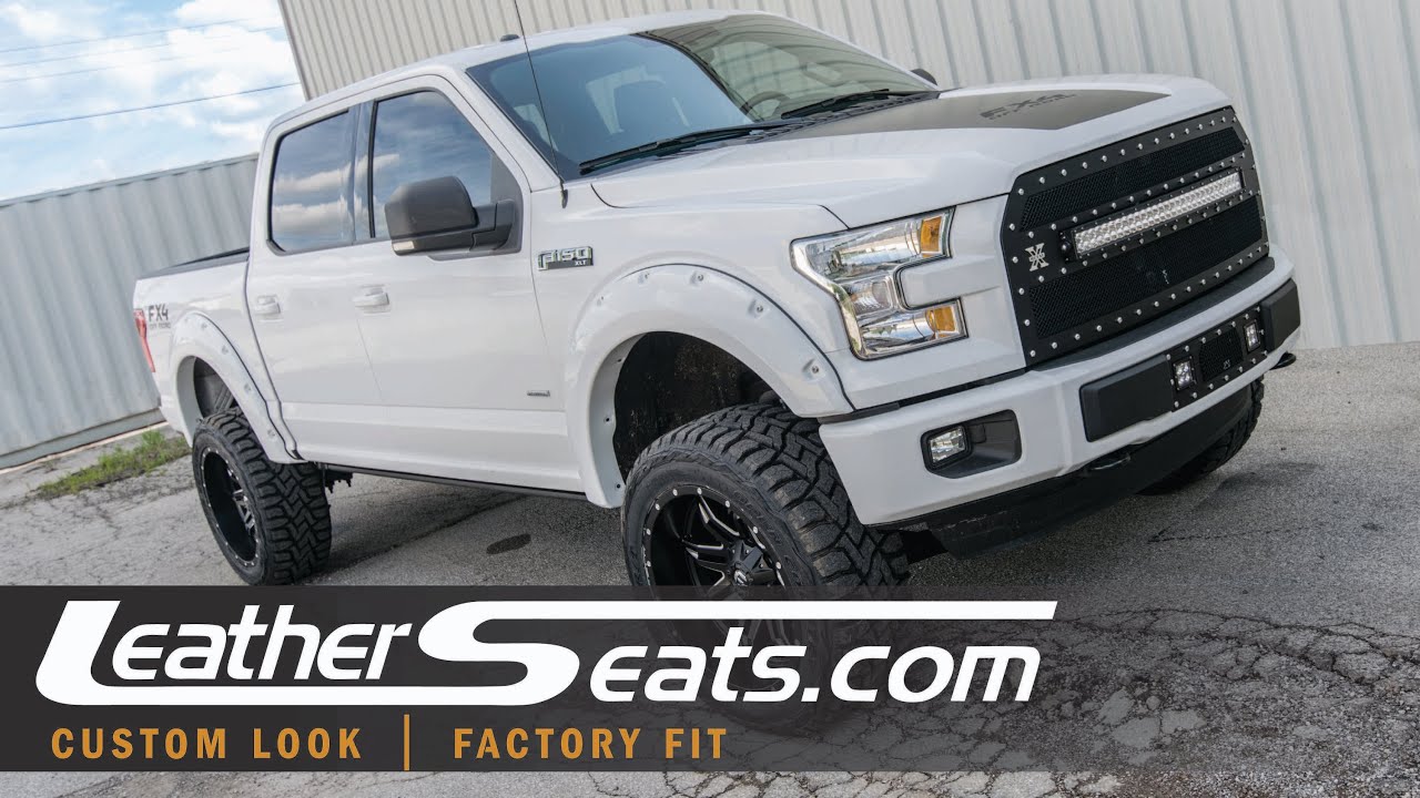 2015 Ford F150 SuperCrew Custom Interior Replacement Leather Kit - LeatherSeats.com
