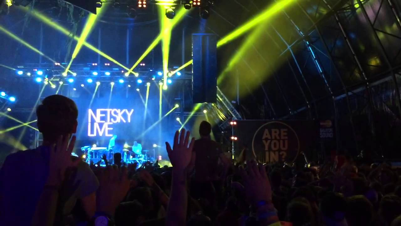 NETSKY Live @ Balaton Sound 2015 - Belgium taking over the Jäger Arena