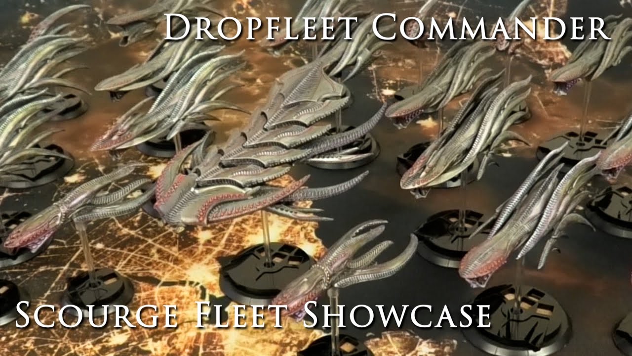 Dropfleet Commander - Scourge Fleet Showcase