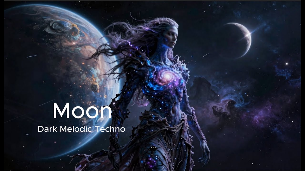 Moon | Dark Melodic Techno | Instrumental Journey
