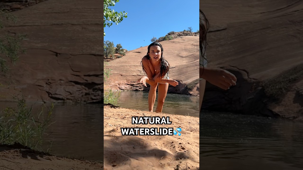 surviving a dangerous waterslide🤯