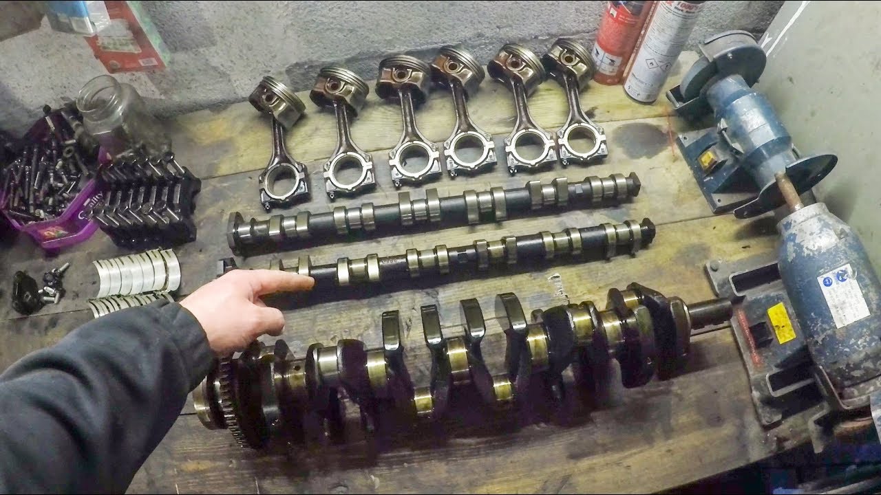 E36 M52B30 Stroker Build - M54 Teardown!