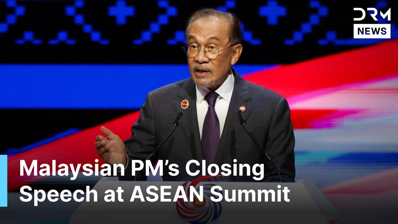 Emotional Closing: Malaysian PM Anwar Ibrahim Ends ASEAN Summit with Call for Unity and Hope | AC1G