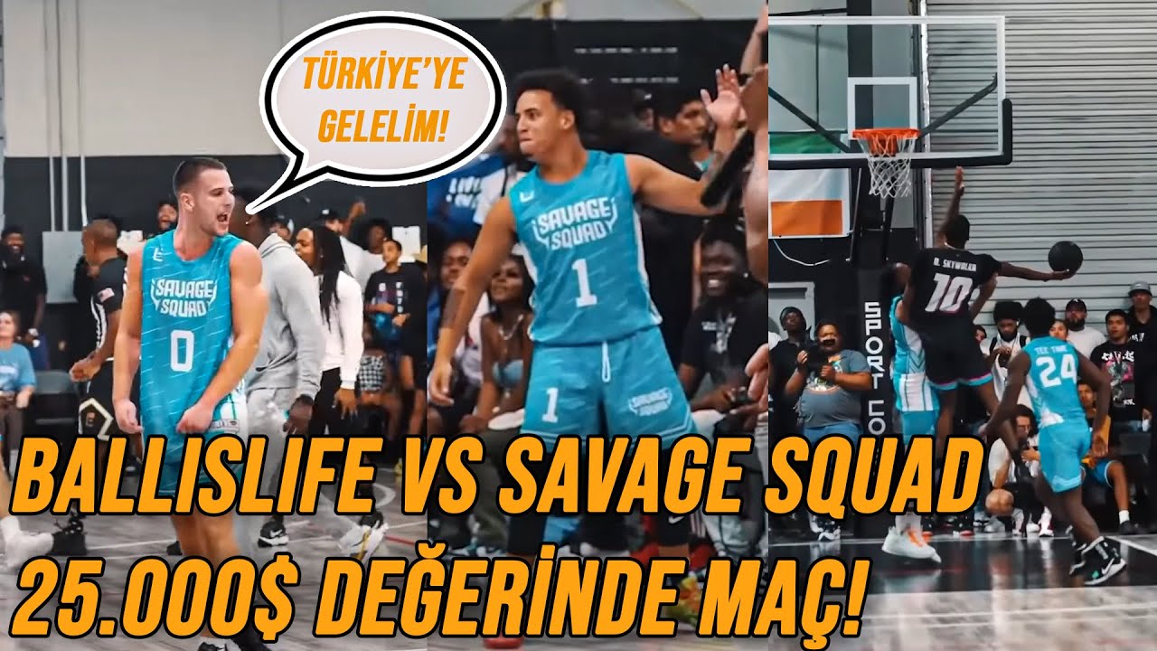 NICK BRIZ'in EKİBİNİ EZMEYE GELMİŞLER! YİNE MESAJ ATTI... | BALLISLIFE vs SAVAGE SQUAD - 25.000$
