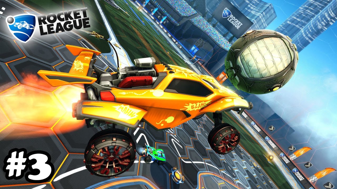 TENTANDO acertar a bola no Rocket League! feat. Amigos