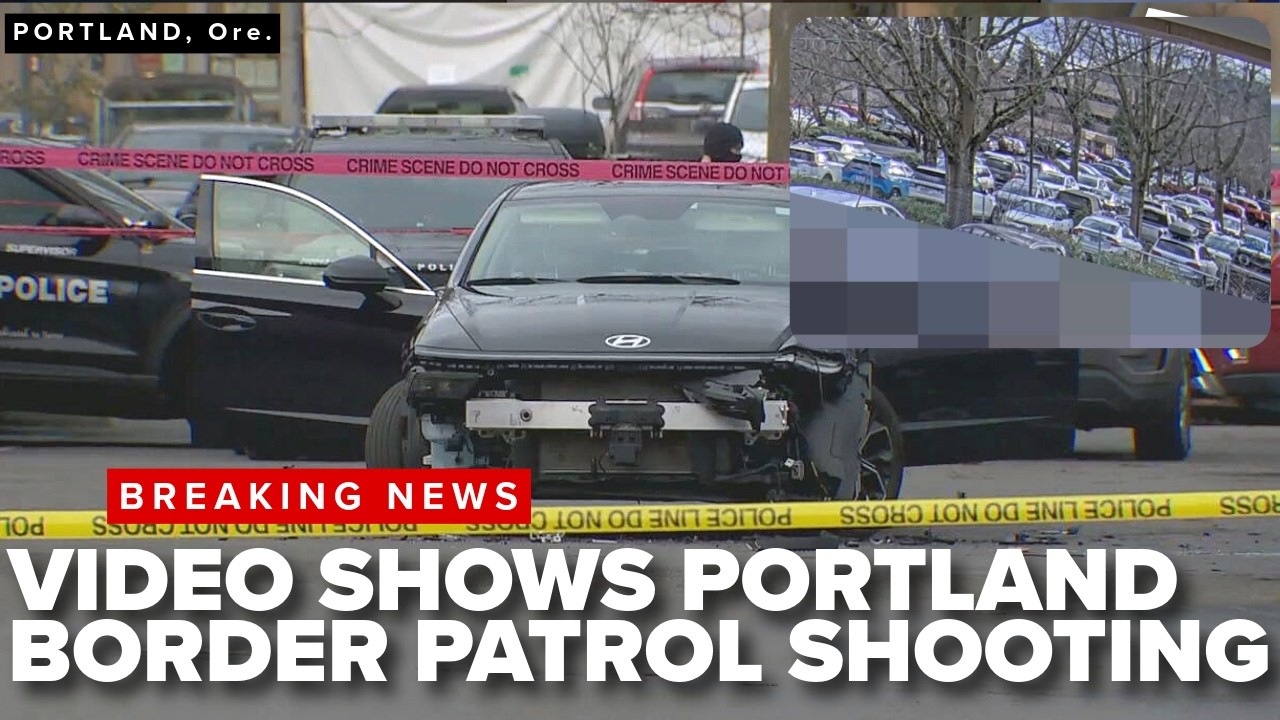 Portland medical clinic releases surveillance video of Customs & Border Patrol officer shooting