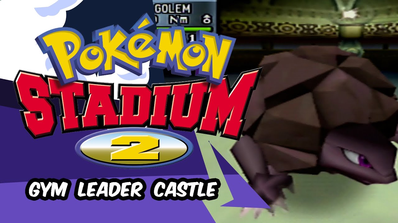 Shiny Golem vs Lt. Surge | Kanto Gym Leader Castle | Pokémon Stadium 2