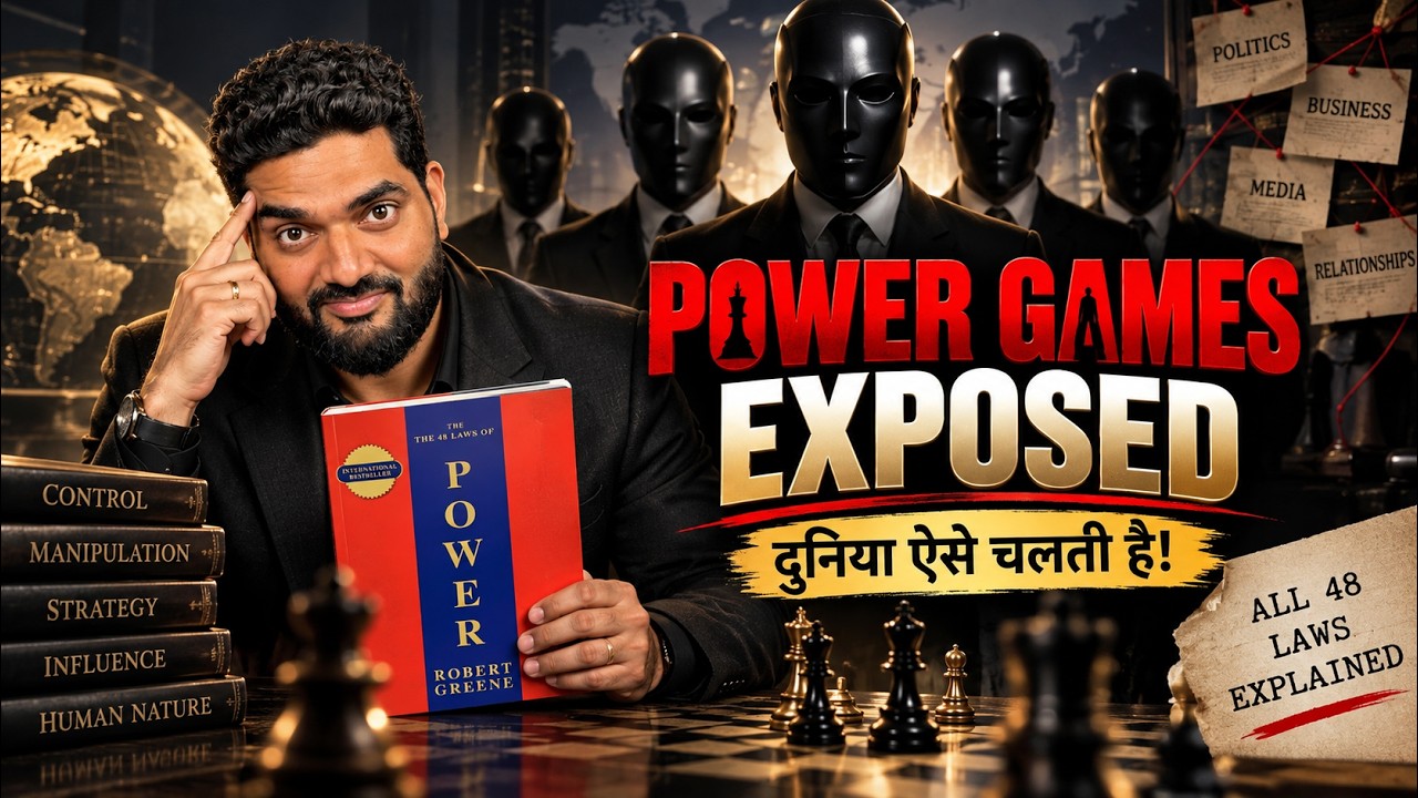 48 Laws of Power Book Summary in Hindi | All 48 Laws Explained | Robert Greene