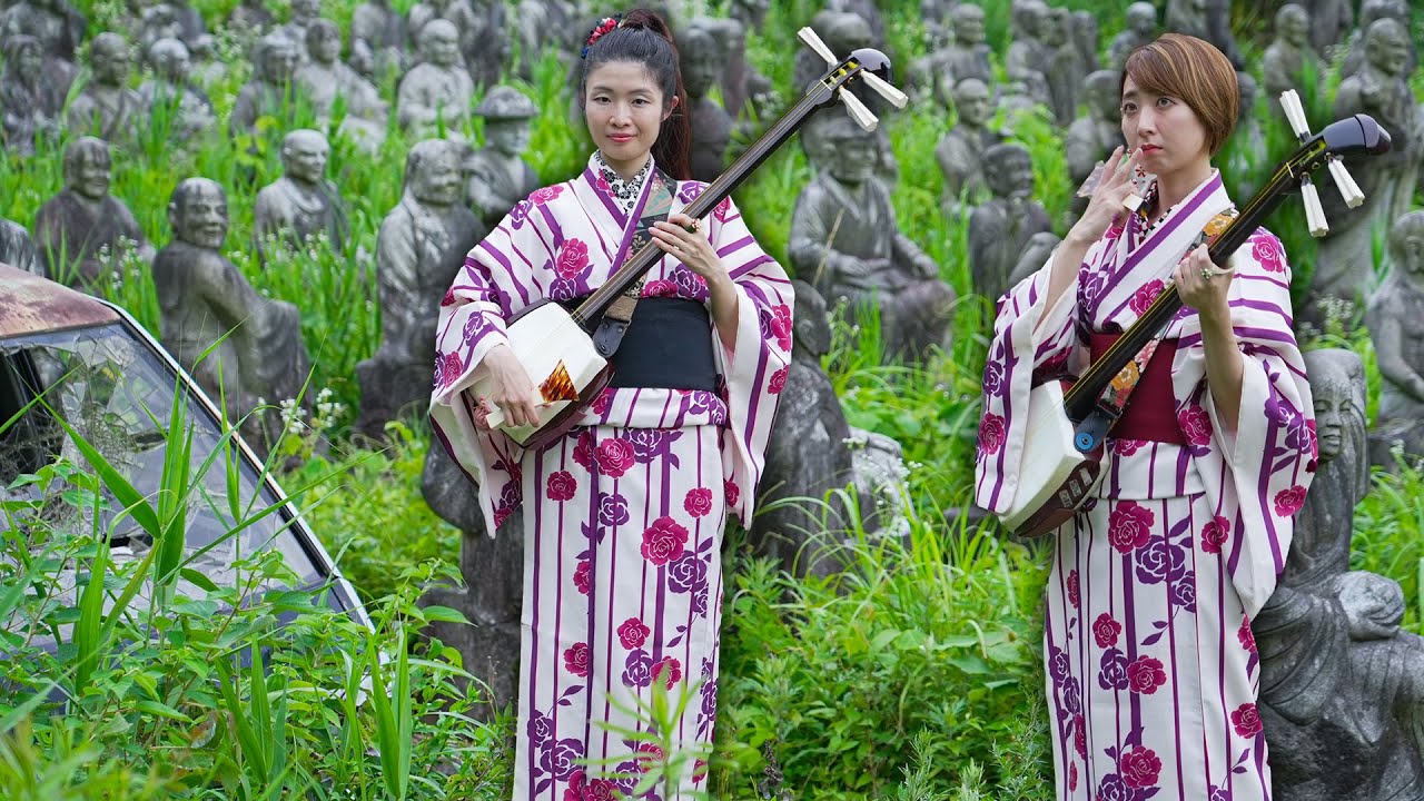 Tsugaru Jongara Bushi | Shamisen Japanese Statue Edition | Ki&Ki