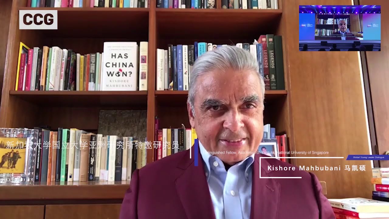 Greeting from Kishore Mahbubani, Singapore's former ambassador to the United Nations (UN)