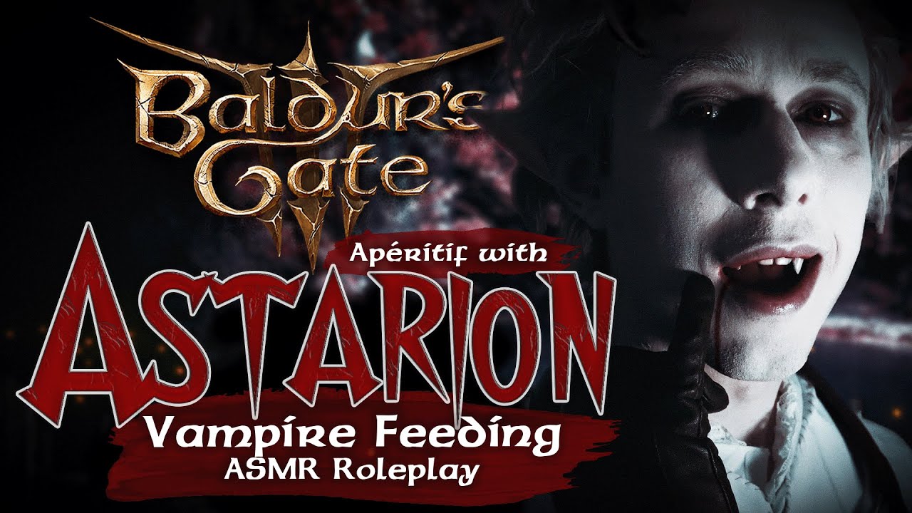 ASMR Date with Astarion Roleplay (Personal Attention, Positive Affirmations, and Vampire Feeding)