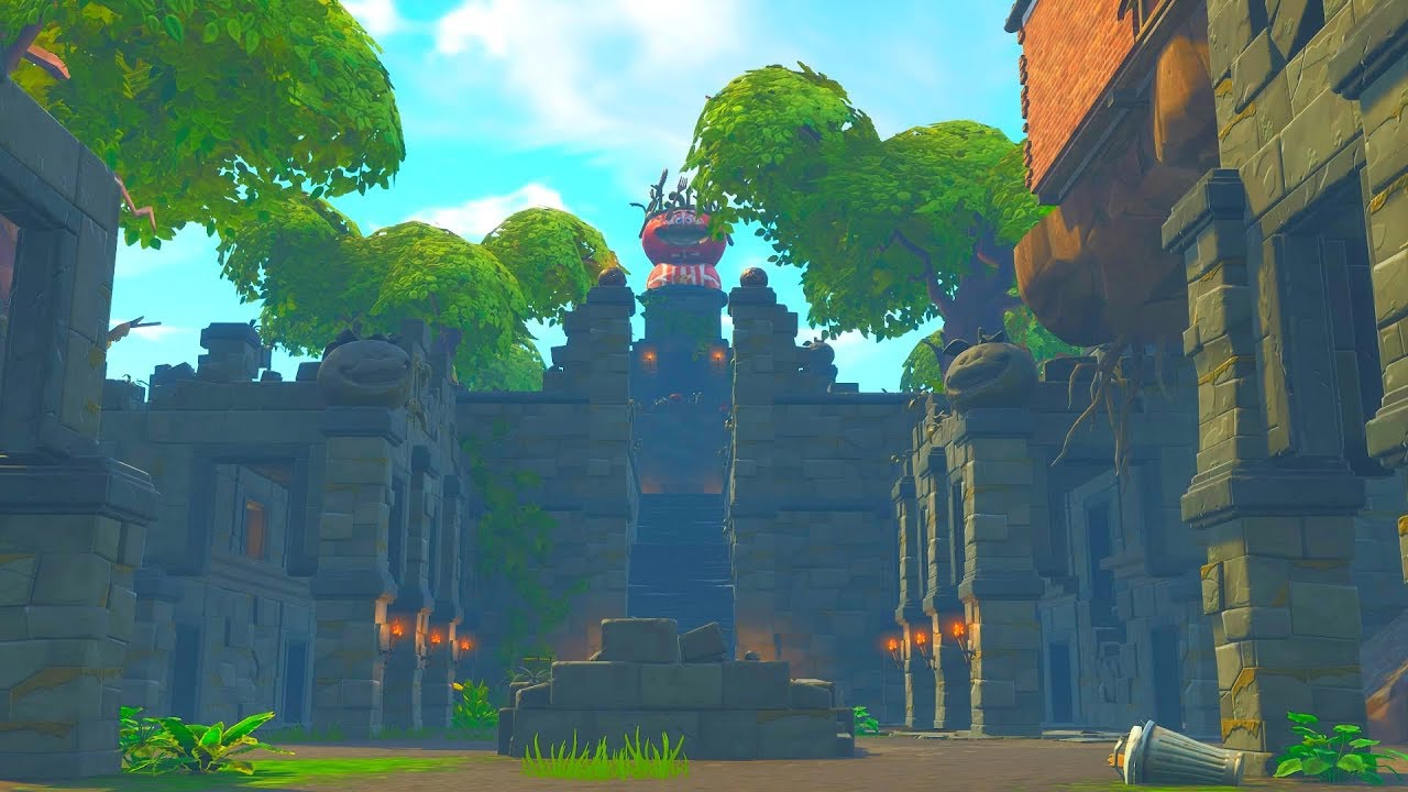 TOMATO TEMPLE SHOWCASE | ALL CHEST SPAWNS AND MORE! | Fortnite