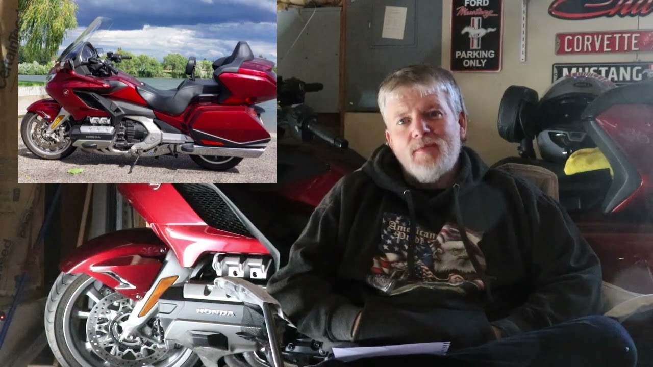 2002 Goldwing compared to a 2023 Goldwing Untitled