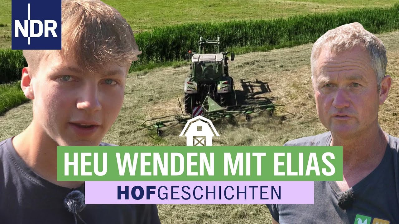 Praktikant Elias hilft bei Karsten Dudziak mit | Hofgeschichten: Leben auf'm Land (341) | NDR