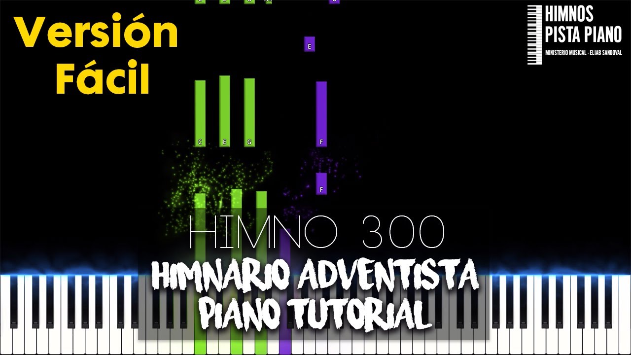 HIMNO 300 - Lejos de mi Padre Dios | Easy Piano Tutorial + Partitura