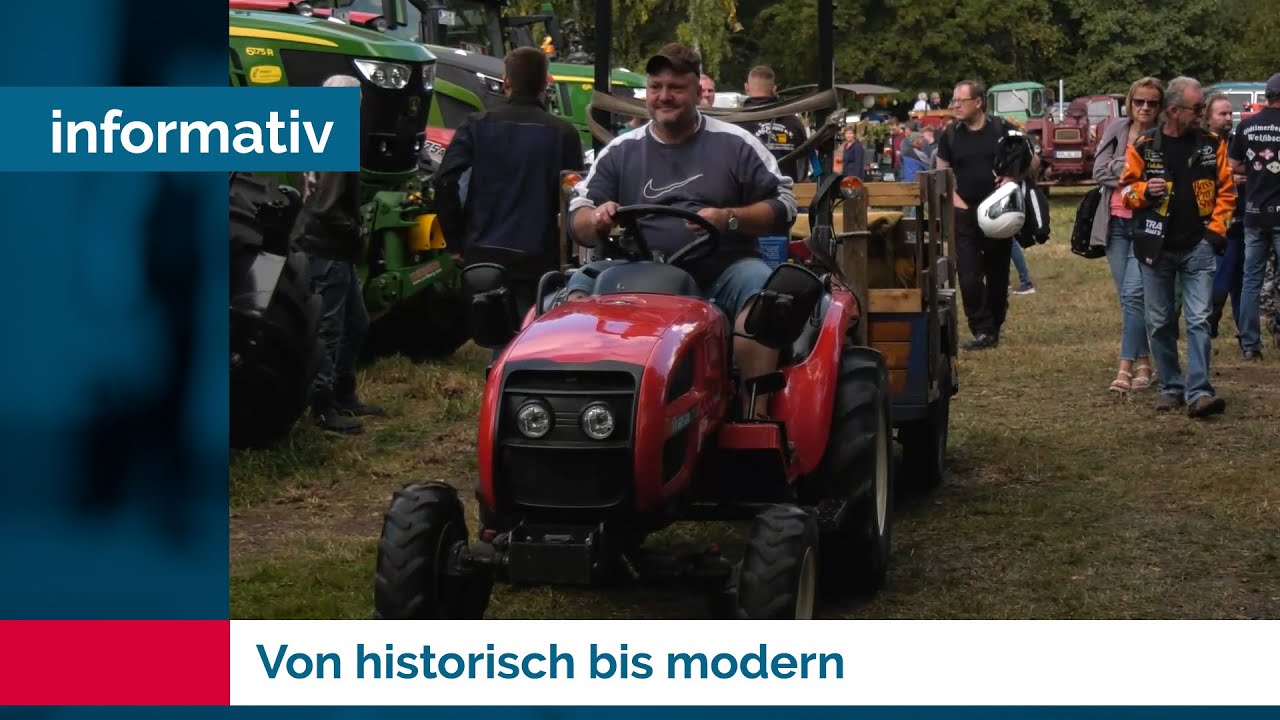 Das Traktortreffen in Lipsa | Zuhause in Brandenburg