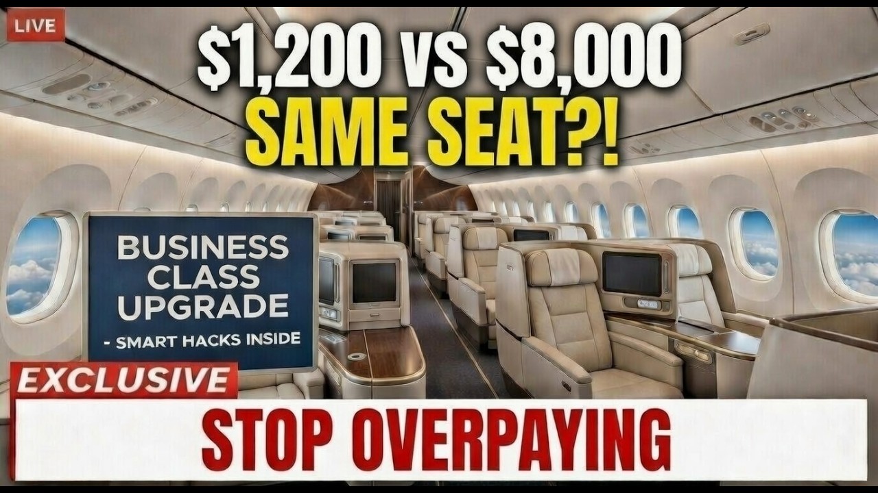 How People Pay $1,200 for Business Class (While You Pay $8,000)
