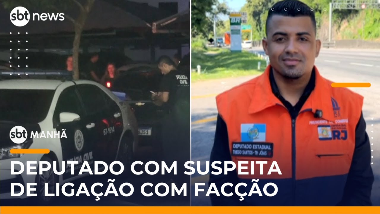 RJ: Deputado TH Joias é alvo de operação por ligação com facção e tráfico de armas | 