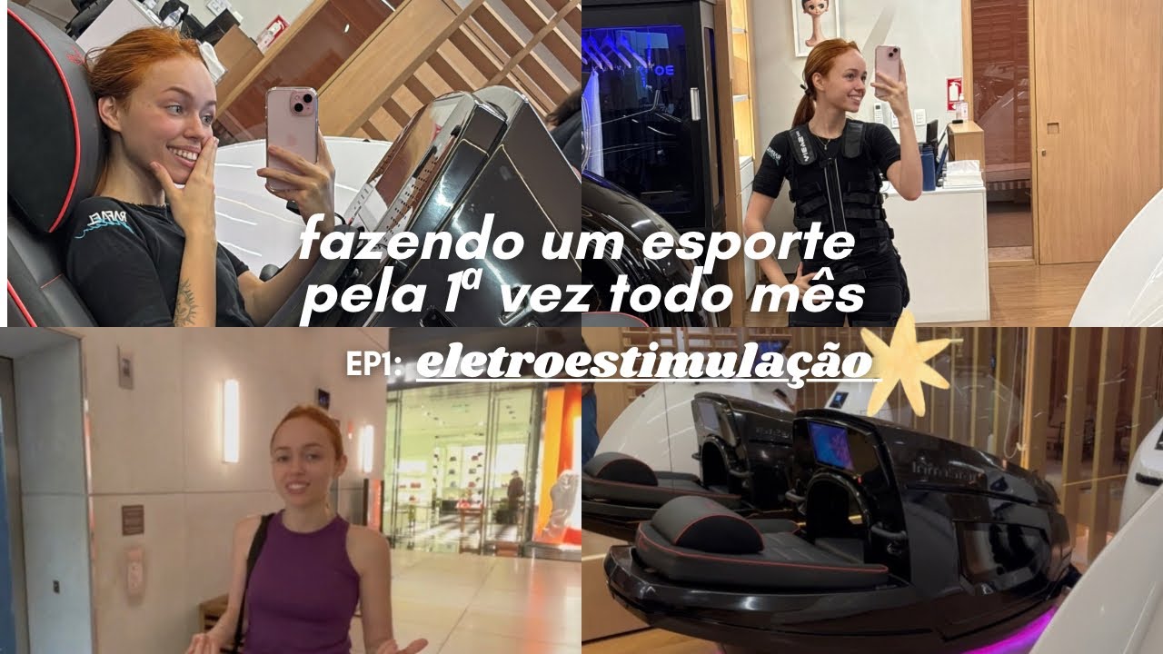 testei eletroestimulação pela primeira vez - funciona?
