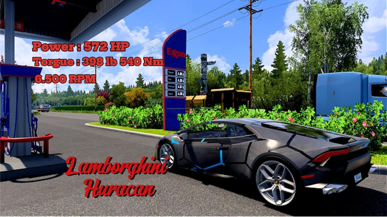 Lamborghini Huracan  Realistic Grafik