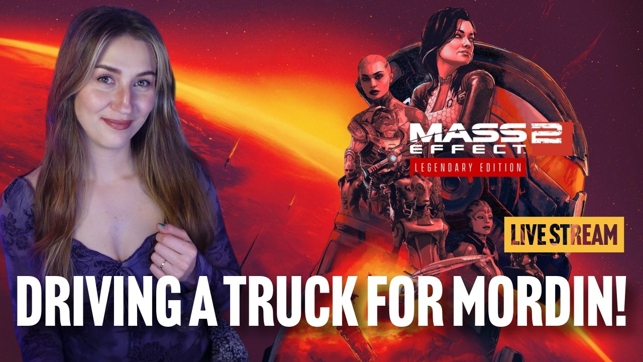 First Time Playing Mass Effect 2 – Driving a TRUCK!