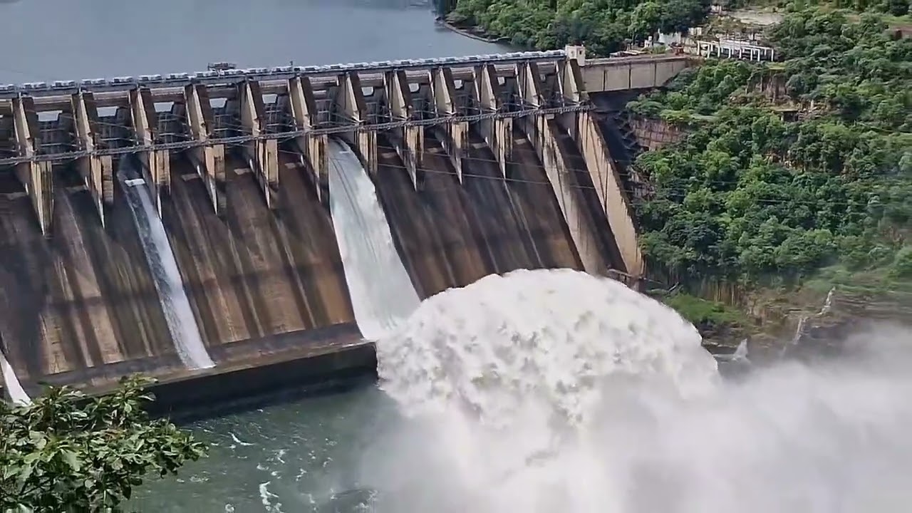 శ్రీశైలం డ్యామ్ 1 గెట్ ఓపెన్ లేటెస్ట్ అప్డేట్