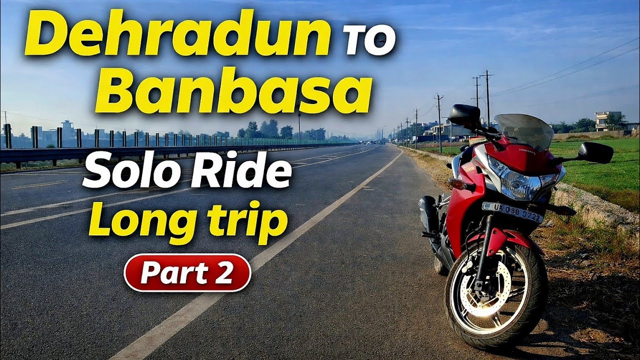 Chandigarh to Uttarakhand part 2 | Long Ride | Into the Mountains | Solo road trip | HIghway Ride