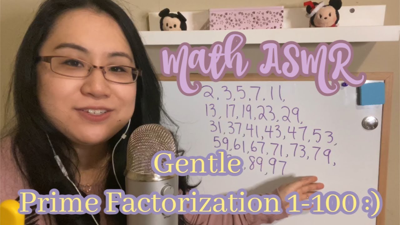 Math ASMR | PRIMING you for relaxation and sleep + brush scratching