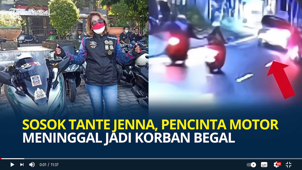 Sosok Tante Jenna, Pencinta Motor Meninggal jadi Korban Begal di Kerobokan, Dikenal Wanita Tangguh
