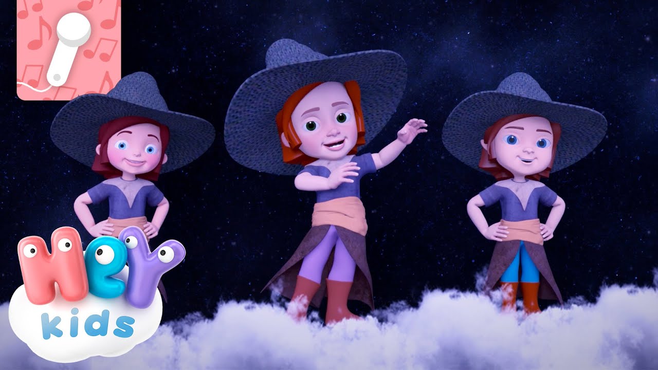 E le streghe ballano 🎤 KARAOKE | Canzoni per Bambini | HeyKids Italiano