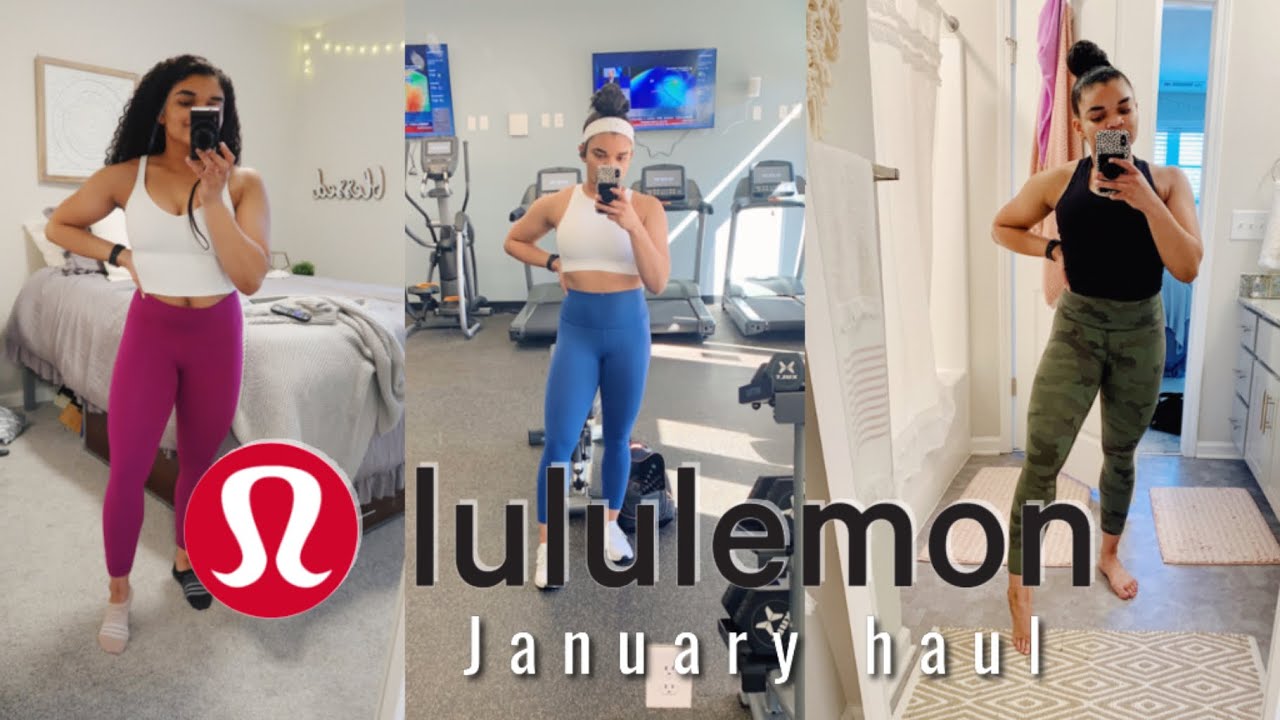 Lululemon Haul & Review // Align tank, Wunder Trains, Aligns, and more