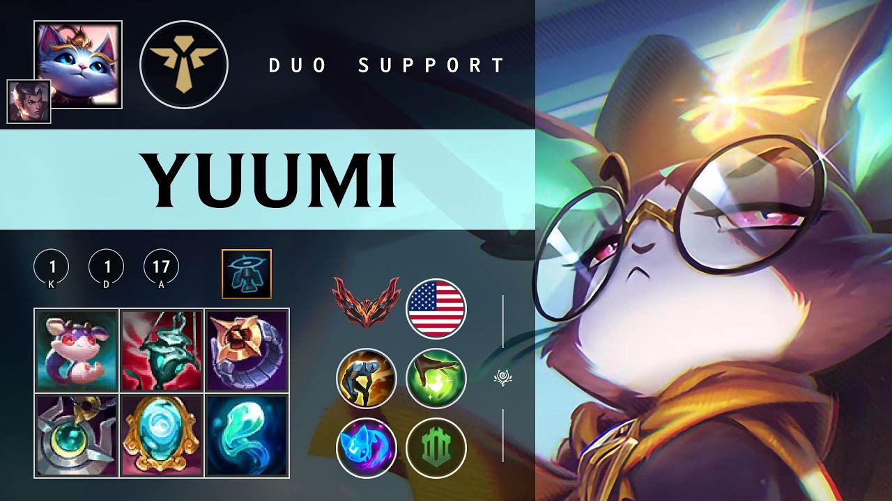 Yuumi Support vs Sona - NA Grandmaster Patch 26.04