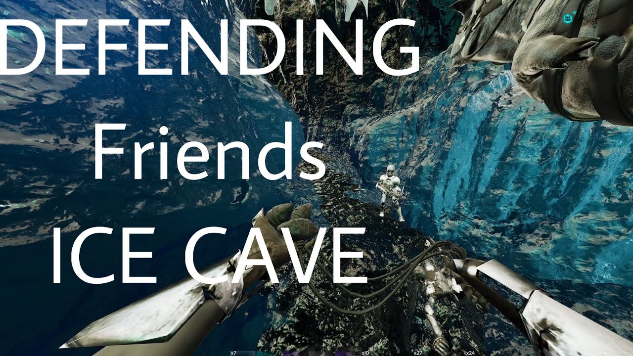 Defending My Friends Island ice cave| small tribes| official pvp| steam