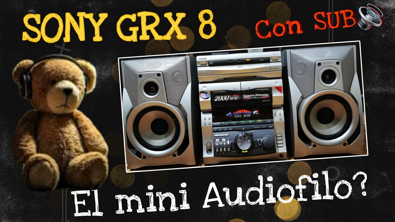 Sony GRX “8”🔊 con SubWoofer Activo una “BESTIA”🐻El Mejor GRX?