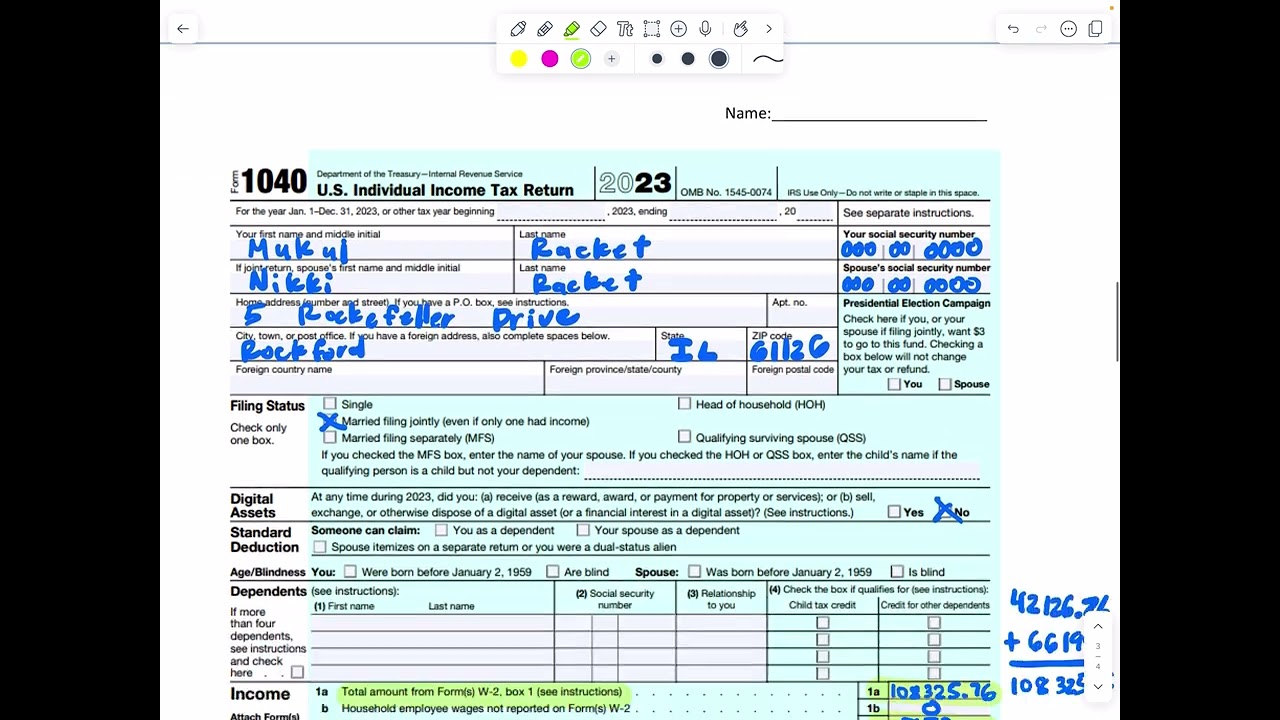 MPFC 4B 1040 Forms